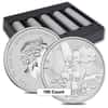 Roll of 20 - 2021 1 oz Tuvalu The Simpson Family Silver Coin .9999 Fine BU In Cap