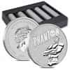Box of 100 - 2022 1 oz Tuvalu The Phantom Silver Coin .9999 Fine BU In Cap