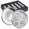 Lot of 100 - 2023 1 oz Silver Australian Kookaburra Perth Mint .9999 Fine BU In Cap (5 Tube, Lot of 20)