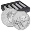 Roll of 20 - 2022 1 oz Silver Australian Koala Perth Mint .9999 Fine BU In Cap (Tube,Lot of 20)