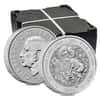 Monster Box of 200 - 2024 GB 2 oz Silver The Tudor Beasts Seymour Unicorn Coin BU