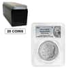 Lot of 20 - 2025 Morgan Silver Dollar PCGS MS 70 FS (Morgan Label)