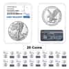 Lot of 20 - 2024-W 1 oz Proof Silver American Eagle NGC PF 69 UC ER