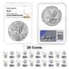 Lot of 20 - 2024 1 oz Silver American Eagle NGC MS 69
