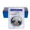 2017-W 1 oz Proof Silver American Eagle PCGS PF 70 DCAM First Strike (WP Label)
