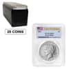 Lot of 20 - 2025 Peace Silver Dollar PCGS MS 70 FS