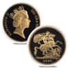 1985 Great Britain Queen Elizabeth II 5 Pound Gold Coin w/Box & COA