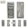 Lot of 5 - 10 oz Heraeus Silver Bar .9999 Fine (w/COA)