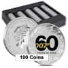 2022 1 oz Tuvalu James Bond - 60 Years of Bond Colorized Silver Coin .9999 Fine BU