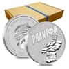 Roll of 20 - 2022 1 oz Tuvalu The Phantom Silver Coin .9999 Fine BU in Cap