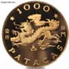Macau 1000 Patacas Lunar Proof Gold Coin (Random Year)