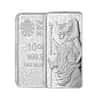 10 oz Great Britain Una and the Lion Silver Bar .9999 Fine - The Great Engravers Collection