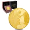 2016 1/4 oz Niue $25 Star Wars Princess Leia Proof Gold Coin (w/Box & COA)