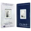 5 gram PAMP Suisse Statue of Liberty Platinum Bar .9995 Fine (In Assay)