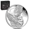 2020 1 oz Proof Silver Lunar Year of The Mouse / Rat Australian Perth Mint (w/Box & COA) 