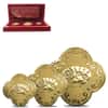 18 gram Chow Tai Fook Year of the Mouse Gold 3-Medal Set .9999 Fine (w/Box and COA)