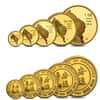 1987 1.9 oz Singapore Year of the Rabbit Proof Gold 5 - Coin Set (Sealed)
