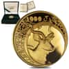 1999 1/10 oz South Africa Natura Kudu Proof Gold Coin (w/Box & COA)