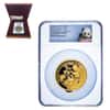 2016 5 oz China Smithsonian Proof Gold Panda Medal NGC PF 70 UCAM (w/Box & COA)