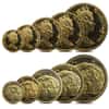 1994 1.84 oz Gibraltar Pekingese Gold 5-Coin Set .9999 Fine (Sealed)