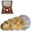 2003 South African Krugerrand Tiffany Diamond Commem 5-Coin Proof Set (w/Box & COA)