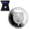 2017 Alderney Proof Platinum Quarter Sovereign (w/Box & COA)