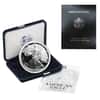 1995-P 1 oz Proof Silver American Eagle (w/Box & COA)
