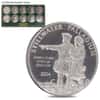 10 x 1/10 oz Johnson Matthey Lewis & Clark .9995 Fine Palladium Round (In Assay)