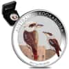 2017 1 oz Colorized Silver Australian Kookaburra Perth Mint WMF Special (w/Box & COA)