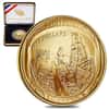 2019 W Apollo 11 50th Anniversary $5 Uncirculated Gold Comm. (w/Box & COA)