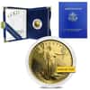 1/4 oz Proof Gold American Eagle Coin (Random Year, w/Box & COA)
