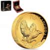 2024 5 oz Proof Gold Australian Kookaburra Perth Mint High Relief Coin (w/Box & COA)