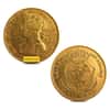 1856-1862 Spain 100 Reales Isabella II Gold Coin Ex-Jewelry (Random Year)