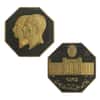 1976 (SH 1355) 39.5 Gram Pahlavi Golden Jubilee Proof Octagonal Gold Medal (Scruffy)