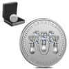 2021 Canada 1 oz Queen Elizabeth II Lover's Knot Tiara Silver Coin .9999 Fine (w/Box & COA)