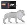 2021 Solomon Islands 1 oz African Lion Shaped Silver Coin - Animals of Africa .9999 Fine (w/Box & COA)