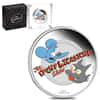 2021 1 oz Tuvalu Proof Colorized The Simpsons Itchy & Scratchy Silver Coin .9999 Fine (w/Box & COA)