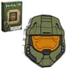 2021 Niue 1 oz Silver Master Chief Helmet Shaped Coin - Halo 20th Ann .999 Fine (w/Box & COA)