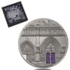 2021 Palau 5 oz Proof Silver Tiffany Art Metropolis - Notre-Dame de Paris Coin .999 Fine (w/Box & COA)