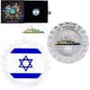 2021 Chad 6 gram World Landmarks - Israel Bottle Cap Proof Silver Coin .999 Fine (w/Box)