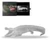 2021 Solomon Islands 1 oz Nile Crocodile Shaped Silver Coin - Animals of Africa .9999 Fine (w/Box & COA)