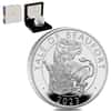 2023 Great Britain 1 oz Proof Silver The Tudor Beasts Yale of Beaufort Coin .999 Fine (w/Box & COA)