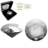 2021 Canada 3 oz Silver Diamond Shaped Coin - Forevermark Black Label Round Diamond .9999 Fine (w/Box & COA)