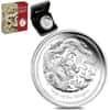 2012 5 oz Proof Silver Lunar Year of The Dragon Australian Perth Mint (w/Box & COA)