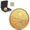 2021 Canada 1 oz Proof Gold Klondike Gold Rush 125th Anniversary .9999 Fine (w/Box & COA)