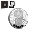 2021 Great Britain 1 oz Proof Silver Queen's Beasts Griffin of Edward Coin .999 Fine (w/Box & COA)
