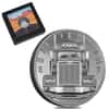 2022 Cook Islands 2 oz Silver The Journey - Truck King of the Road Coin .999 Fine (w/Box & COA)