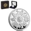 2021 Great Britain 1 oz Proof Silver Queen's Beasts Griffin of Edward Coin .999 Fine (w/Box & COA)