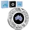 2022 1 oz Proof Silver Great Southern Land Lepidolite Coin Australian Perth Mint (w/Box & COA)