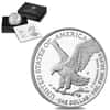 2021-W 1 oz Proof Silver American Eagle Type 2 (w/Box & COA)